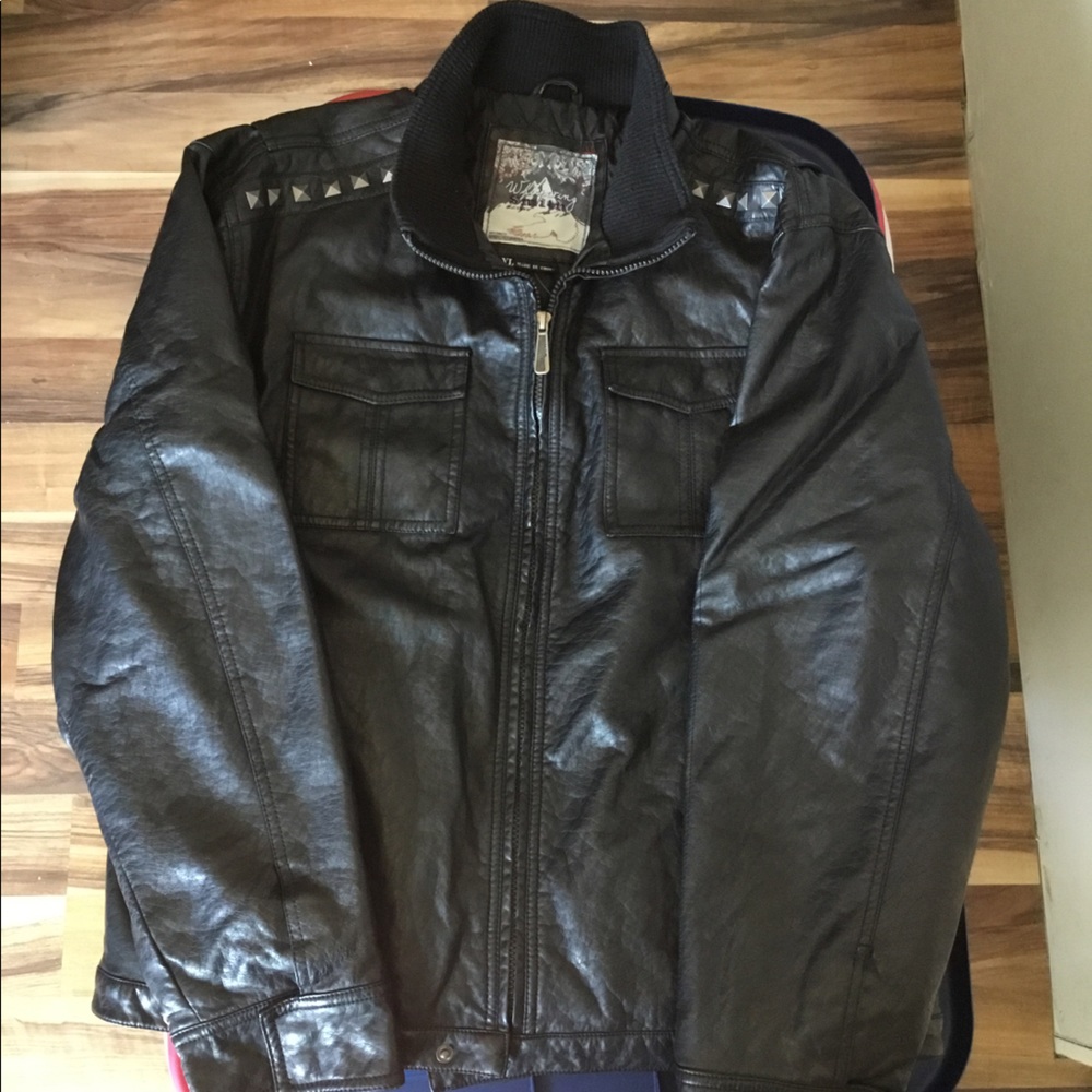 Leather jacket